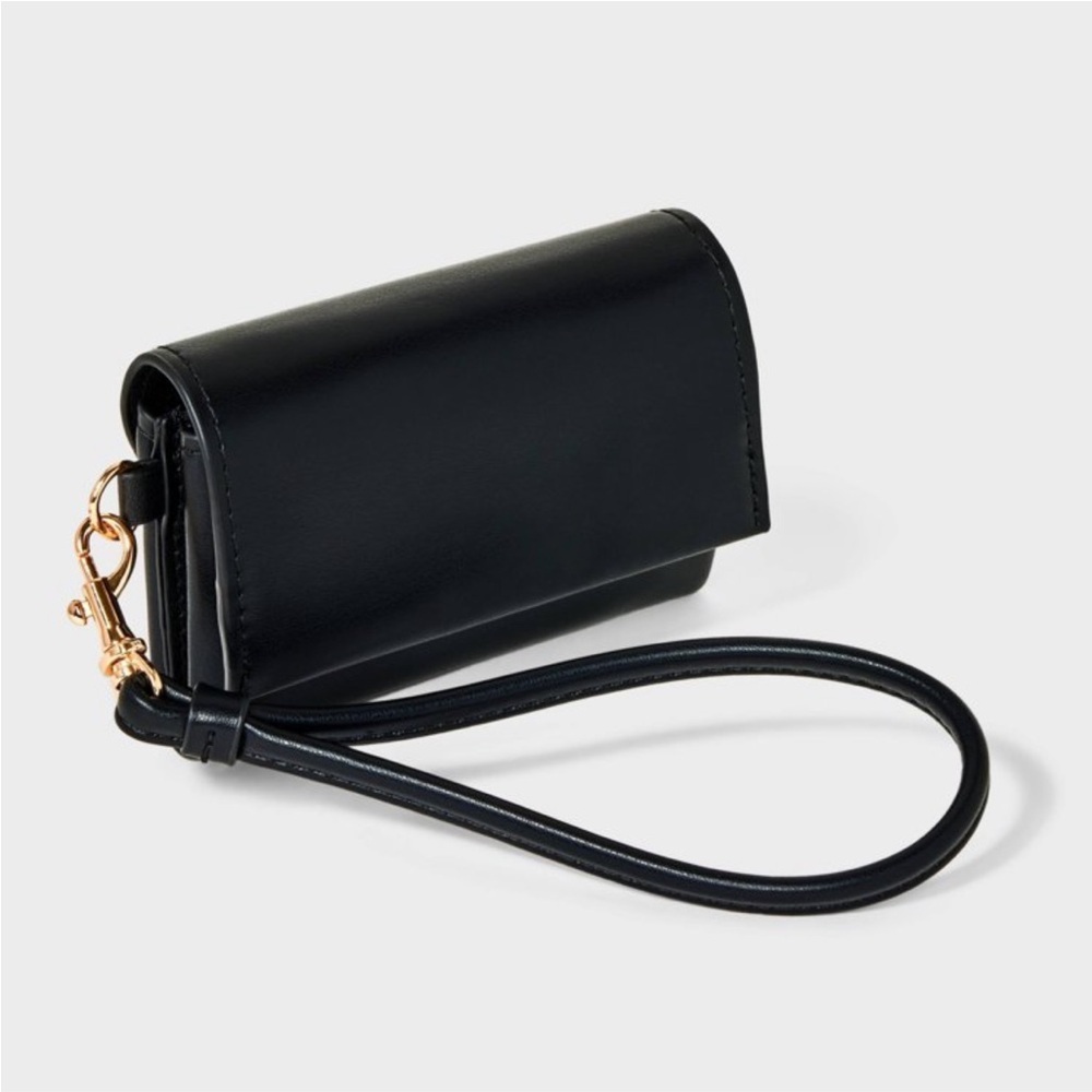 A New Day Black Leather Wallet - Picture 2 of 5